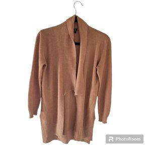 Mossimo Dutti brown cardigan. Size Extra small.